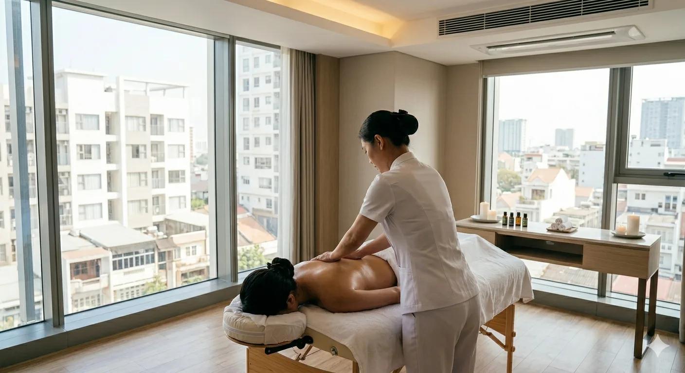 In-room massage service in Go Vap District, Ho Chi Minh City