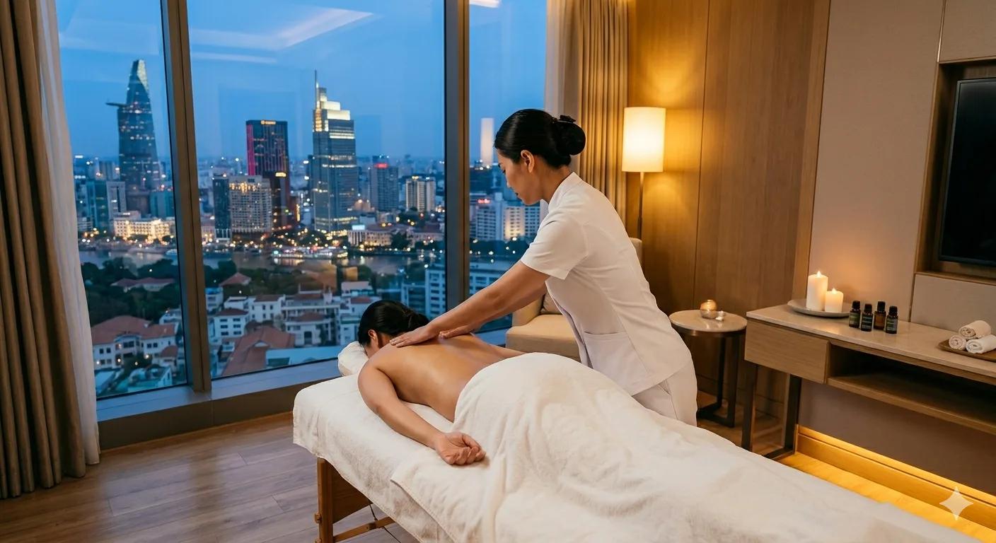 In-room massage service in District 1, Ho Chi Minh City