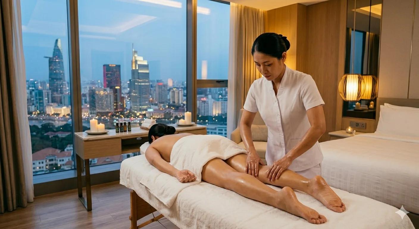 Massage for Knee Pain Relief massage service in Ho Chi Minh City